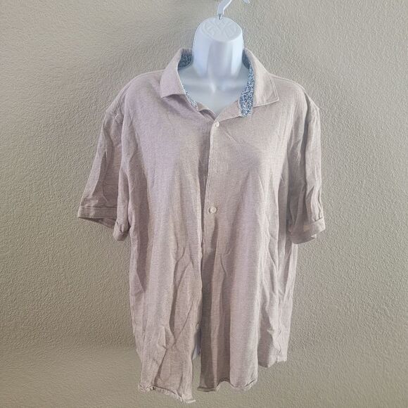Bugatchi short sleeve button down size xl - Picture 1 of 3